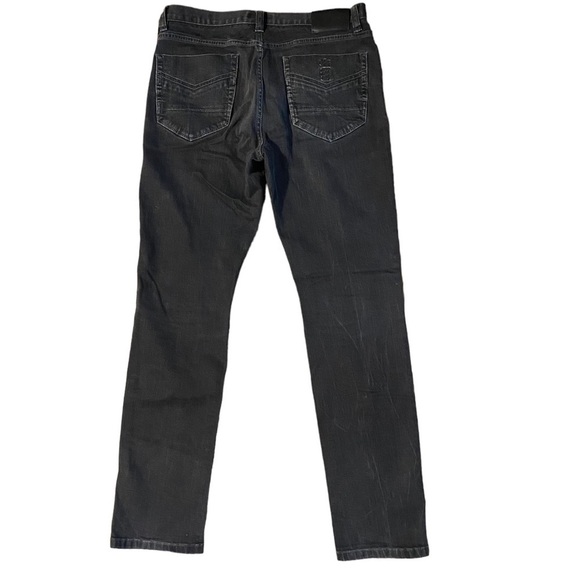Kent & Curwen Men’s Black Washed Bootcut Jeans Pants Size 36 $295 Retail Rare! - Picture 2 of 14